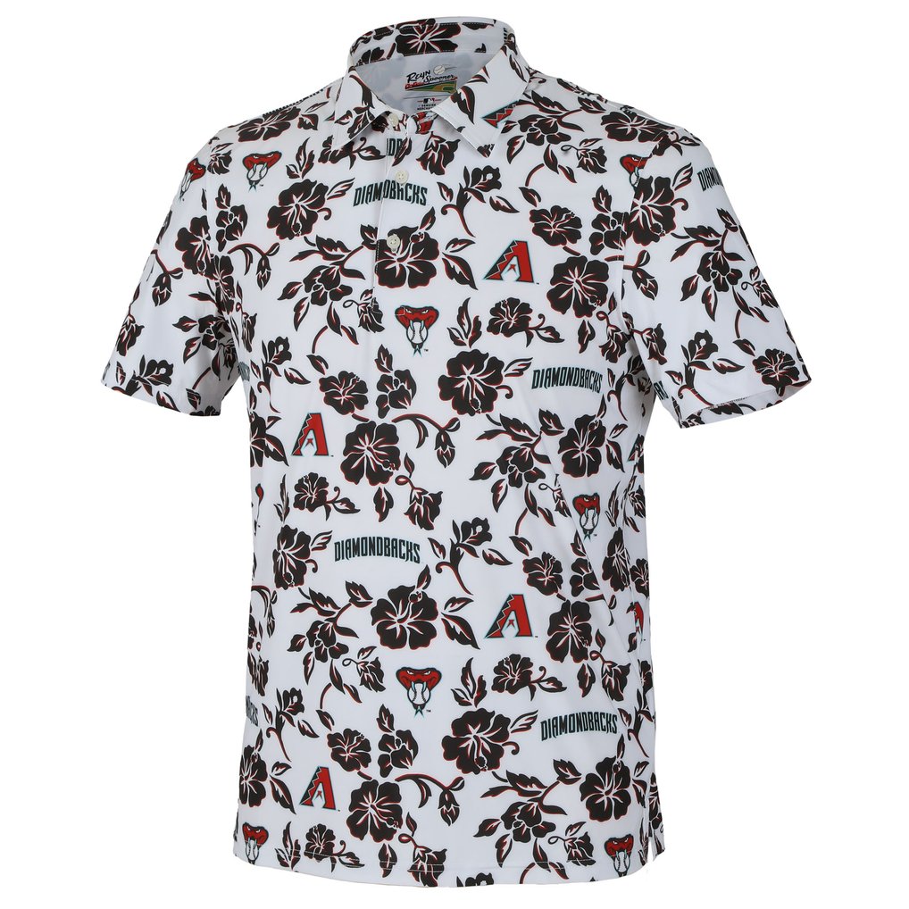  Arizona Diamondbacks Reyn Spooner Pua Performance Polo - White